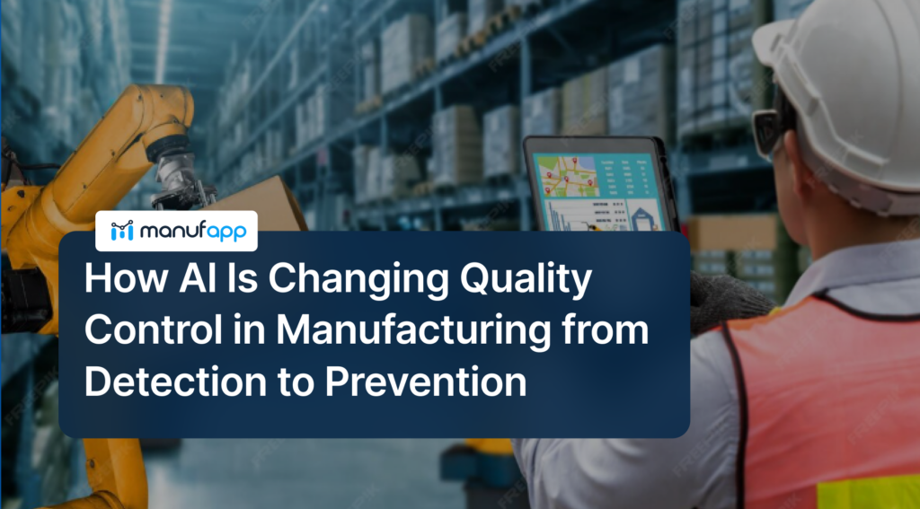 AI in quality control manufacturing